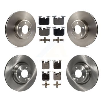 Front Rear Disc Brake Rotors And Ceramic Pads Kit For 2018-2020 BMW M240i xDrive K8T-101617