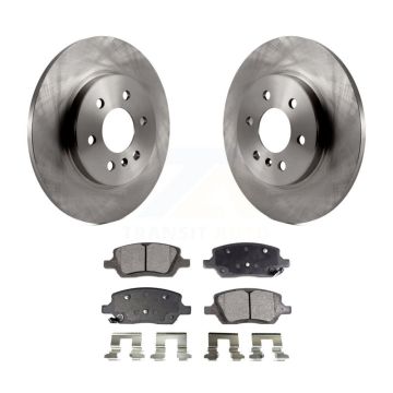 Rear Brake Rotor And Ceramic Pad Kit For Pontiac Montana Chevrolet Uplander Buick Terraza K8T-101655