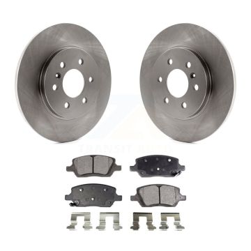 Rear Brake Rotor And Ceramic Pad Kit For Pontiac Montana Chevrolet Uplander Buick Terraza K8T-101665