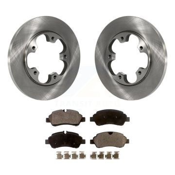 Rear Disc Brake Rotor And Ceramic Pad Kit For Ford Transit-250 Transit-150 Transit-350 HD K8T-101758