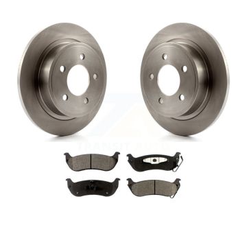 Rear Disc Brake Rotors And Ceramic Pads Kit For 2004-2008 Chrysler Pacifica K8T-101776