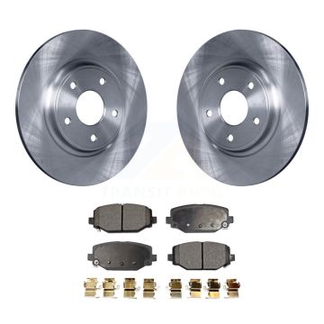 Rear Brake Rotors Ceramic Pad Kit For Dodge Grand Caravan Journey Chrysler Town & Country K8T-101801