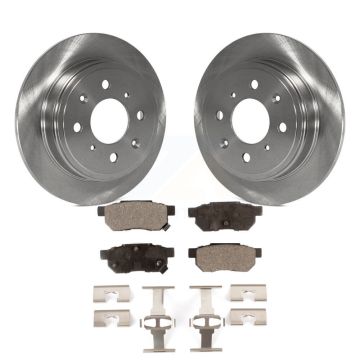 Rear Brake Rotor And Ceramic Pad Kit For Honda Civic Acura Integra del Sol Prelude CRX EL K8T-101809