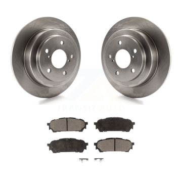 Rear Disc Brake Rotors And Ceramic Pads Kit For Subaru Impreza Forester Saab 9-2X K8T-101810