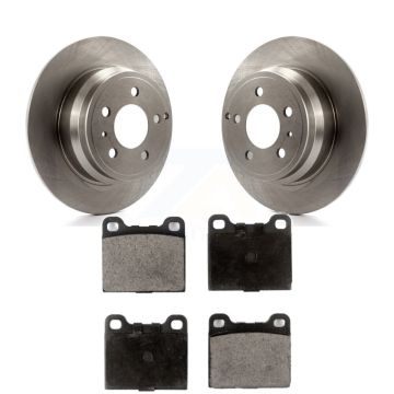 Rear Disc Brake Rotors And Ceramic Pads Kit For Volvo C70 V70 K8T-101830