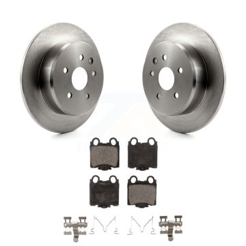 Rear Disc Brake Rotors And Ceramic Pads Kit For Lexus SC430 IS300 GS300 GS400 GS430 K8T-101837