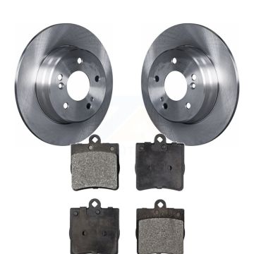 Rear Brake Rotors & Ceramic Pad Kit For Mercedes-Benz C230 Chrysler Crossfire C240 SLK230 K8T-101840