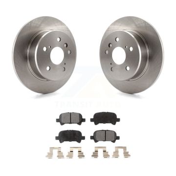 Rear Disc Brake Rotors And Ceramic Pads Kit For 2000-2004 Toyota Avalon K8T-101847