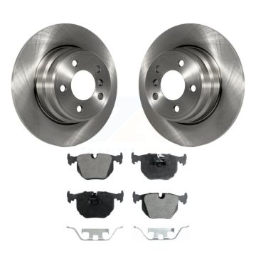 Rear Disc Brake Rotors And Ceramic Pads Kit For BMW X5 K8T-101860