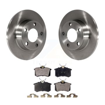Rear Disc Brake Rotors And Ceramic Pads Kit For Audi Allroad Quattro A6 K8T-101862