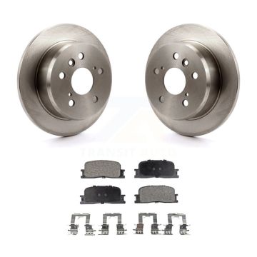 Rear Disc Brake Rotors And Ceramic Pads Kit For Toyota Camry Lexus ES330 ES300 K8T-101871