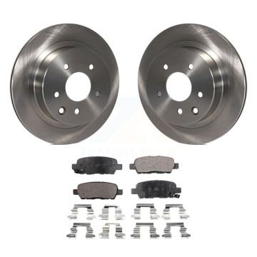 Rear Brake Rotor And Ceramic Pad Kit For Nissan Rogue Sport Qashqai LEAF Juke X-Trail G35 K8T-101881