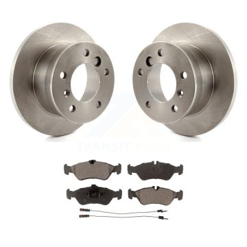 Rear Disc Brake Rotors And Ceramic Pads Kit For Freightliner Sprinter 3500 K8T-101892
