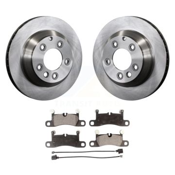 Rear Disc Brake Rotors And Ceramic Pads Kit For Volkswagen Touareg Porsche Cayenne K8T-101906