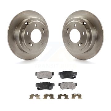 Rear Disc Brake Rotors And Ceramic Pads Kit For 2004-2006 Kia Amanti K8T-101919