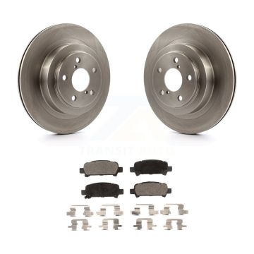 Rear Disc Brake Rotors And Ceramic Pads Kit For Subaru Legacy K8T-101930