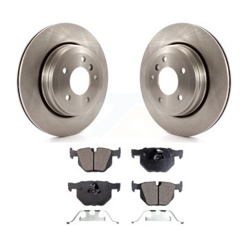 Rear Disc Brake Rotors And Ceramic Pads Kit For BMW 530i 525i 528i K8T-101938
