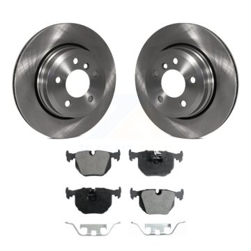 Rear Disc Brake Rotors And Ceramic Pads Kit For 2004-2010 BMW X3 K8T-101942