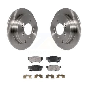 Rear Disc Brake Rotors And Ceramic Pads Kit For 2006-2009 Hyundai Azera K8T-101945