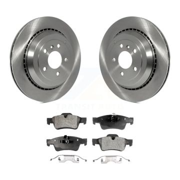 Rear Brake Rotor Ceramic Pad Kit For Mercedes-Benz ML350 GL350 R350 GL320 GL450 GL550 G55 K8T-101952