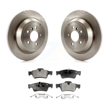 Rear Brake Rotor Ceramic Pad Kit For Mercedes-Benz ML350 ML320 R350 ML500 R320 R500 ML450 K8T-101953