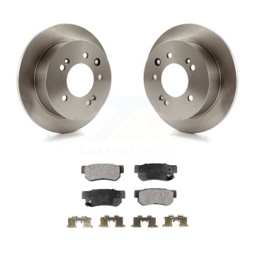 Rear Disc Brake Rotors And Ceramic Pads Kit For Hyundai Elantra K8T-101976