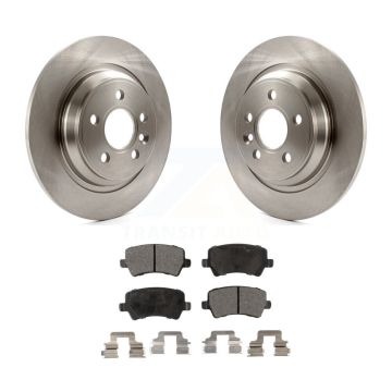Rear Disc Brake Rotors And Ceramic Pads Kit For Volvo XC70 S60 V60 S80 Cross Country V70 K8T-101999