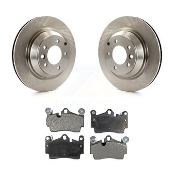 Rear Disc Brake Rotors And Ceramic Pads Kit For Audi Q7 Porsche Cayenne K8T-102010