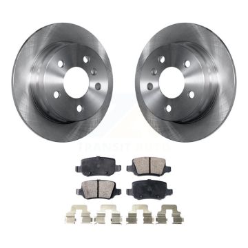 Rear Disc Brake Rotors And Ceramic Pads Kit For 2006-2011 Mercedes-Benz B200 K8T-102013