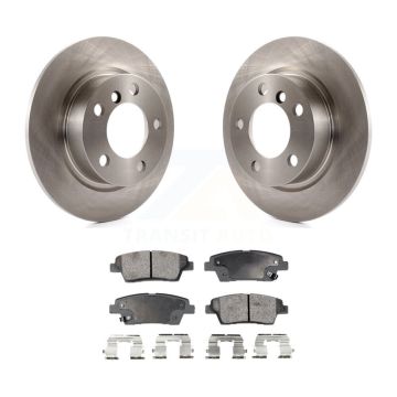 Rear Disc Brake Rotors And Ceramic Pads Kit For Mini Cooper Countryman Paceman K8T-102067