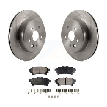 Rear Brake Rotors & Ceramic Pad Kit For Lexus IS300 IS350 GS350 RC350 RC300 IS200t GS450h K8T-102074