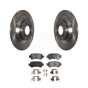 Rear Disc Brake Rotors And Ceramic Pads Kit For 2013-2015 Mazda CX-5 K8T-102077