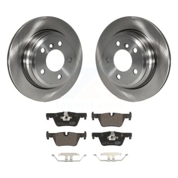 Rear Brake Rotors Ceramic Pad Kit For BMW 328i xDrive 330i 320i 428i 328d 430i Gran Coupe K8T-102093