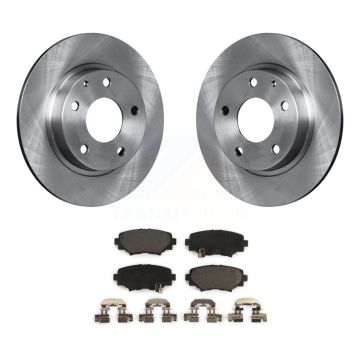 Rear Disc Brake Rotors And Ceramic Pads Kit For Mazda 3 Sport K8T-102095