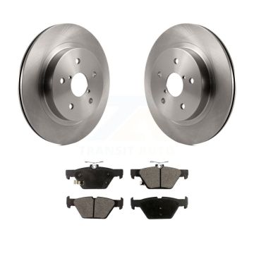 Rear Disc Brake Rotors And Ceramic Pads Kit For Subaru Outback WRX Legacy K8T-102099