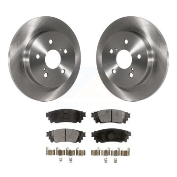 Rear Brake Rotor And Ceramic Pad Kit For Toyota RAV4 Camry Lexus C-HR NX300 Corolla Cross K8T-102103