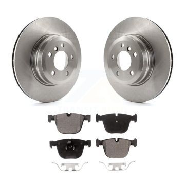 Rear Disc Brake Rotors And Ceramic Pads Kit For BMW X5 X6 K8T-102108