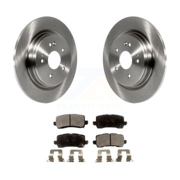 Rear Disc Brake Rotors And Ceramic Pads Kit For 2015-2020 Acura TLX K8T-102110