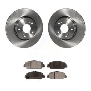 Front Disc Brake Rotors And Ceramic Pads Kit For Honda HR-V Accord K8T-102520