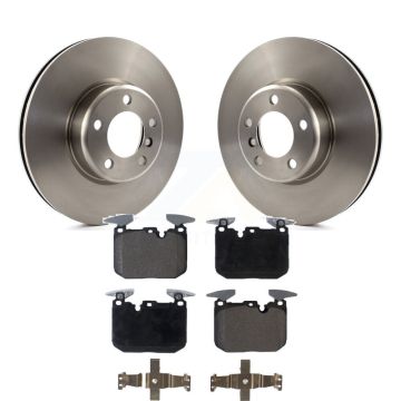 Front Brake Rotor Ceramic Pad Kit For BMW 328i xDrive 330i 320i 435i 440i 228i Gran Coupe K8T-102525