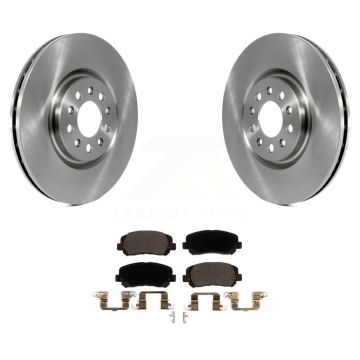 Front Disc Brake Rotors And Ceramic Pads Kit For Jeep Cherokee Chrysler 200 K8T-102848