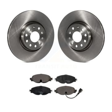 Front Brake Rotor & Ceramic Pad Kit For Volkswagen Golf Taos Audi GTI Jetta A3 Quattro TT K8T-102851