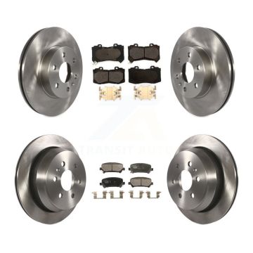 Front Rear Disc Brake Rotor & Ceramic Pad Kit For 2015-2020 Chevrolet Colorado GMC Canyon K8T-102855
