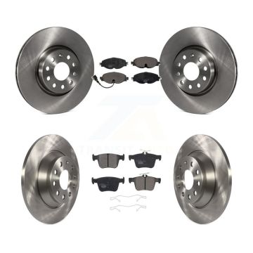 Front Rear Disc Brake Rotors And Ceramic Pads Kit For Audi TT Quattro K8T-102872