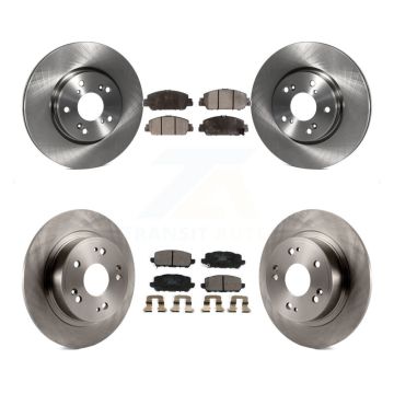 Front Rear Disc Brake Rotors And Ceramic Pads Kit For 2016-2022 Honda HR-V K8T-102888