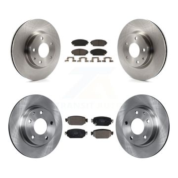 Front Rear Disc Brake Rotors And Ceramic Pads Kit For 2019-2022 Mazda CX-3 AWD K8T-102889