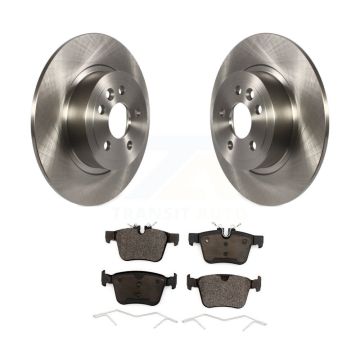 Rear Disc Brake Rotors And Ceramic Pads Kit For 2016-2019 Land Rover Range Evoque K8T-103025