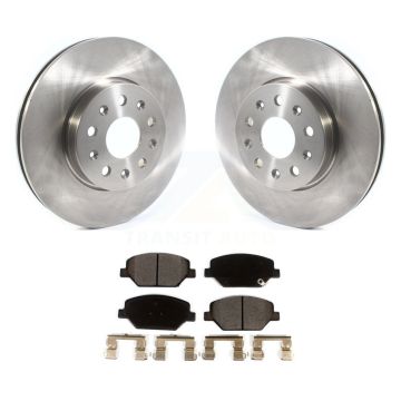 Front Disc Brake Rotors And Ceramic Pads Kit For Chevrolet Camaro Without Brembo Calipers K8T-103036