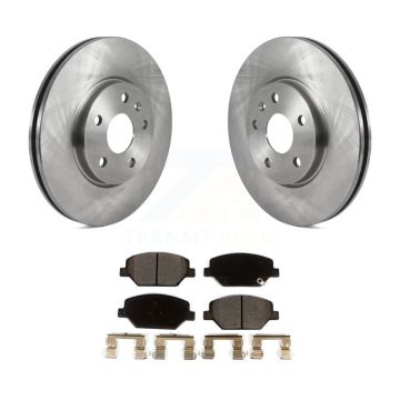 Front Disc Brake Rotors And Ceramic Pads Kit For 2019 Buick Envision Cadillac XT4 K8T-103038