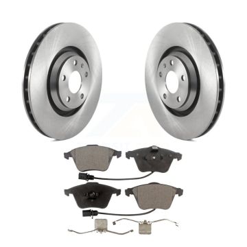 Front Disc Brake Rotors And Ceramic Pads Kit For Audi TT Quattro TTS K8T-103050